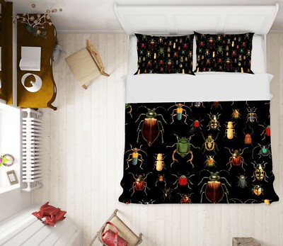 3D Colorful Insects 120185 Uta Naumann Desk Mat