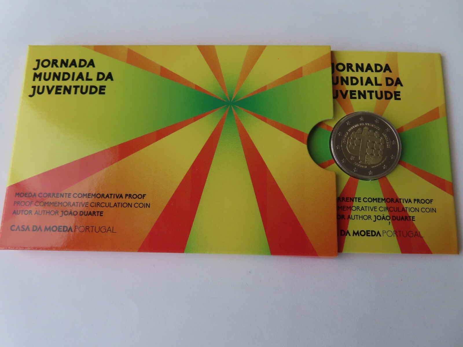 Portugal, 2023, Journée de la Jeunesse, pièce de 2 euros   BE  (7 500) CPS
