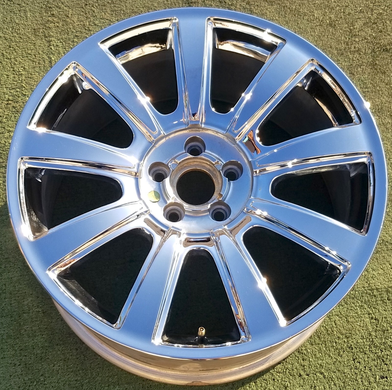 CHROME Factory Bentley Continental Wheel OEM 19 in Flying Spur 3W0601025AP 98406