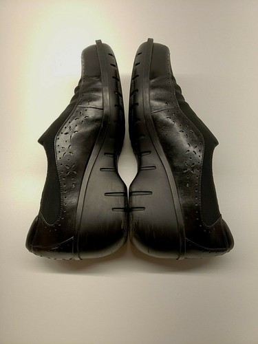 CLARKS Artisan Women's Shoe Slip On Size US 8.5 Black Loafer Preowned - Picture 9 of 11
