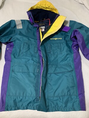 Henri Lloyd TP2 Sailing Yachting Waterproof Hooded Jacket Size M