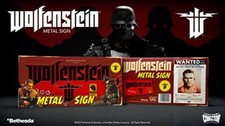 Image of Doctor Collector DCWOLF02 Wolfenstein The New Colossus Metal Sign
