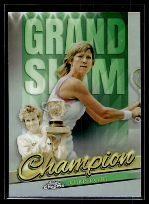 Chris Evert 2024 Topps Chrome B Card #GSC-CE