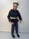 VINTAGE GI JOE 1960s MARINE Dress Blue Uniform Painted Blonde Hair
