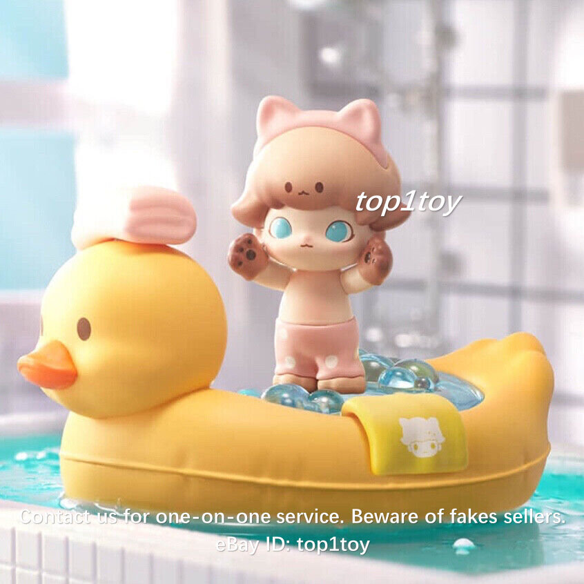 DIMOO WORLD Cat Paradise Bathing Figurine Mini Figure | eBay