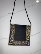 Mini Neiman Marcus Beaded Shoulder Bag