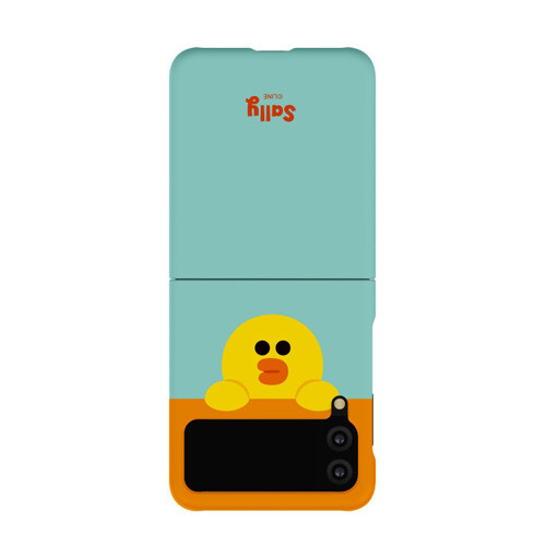 Line Friends Face offizielle authentische Galaxy Z Flip 4 schmale Hülle Made in Korea - Bild 25 von 26