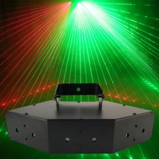 NEW RGB 6-eye Beam Laser Show Light Stage Disco DJ Party KTV Flash Diode Lazer