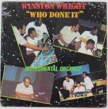 Image of WINSTON WRIGHT - WHO DONE IT - LP 1985 - U.S.A. 1st PRESSING - NEW STILL SEALED