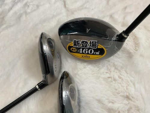 Unused DUNLOP XXIO DRIVER Fairway Wood 3pcs Set Flex-R MP400 With H/C F/S - Picture 2 of 8