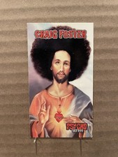 vintage CRAIG FOSTER psycho TATTOO BUSINESS CARD marietta GA ephemera