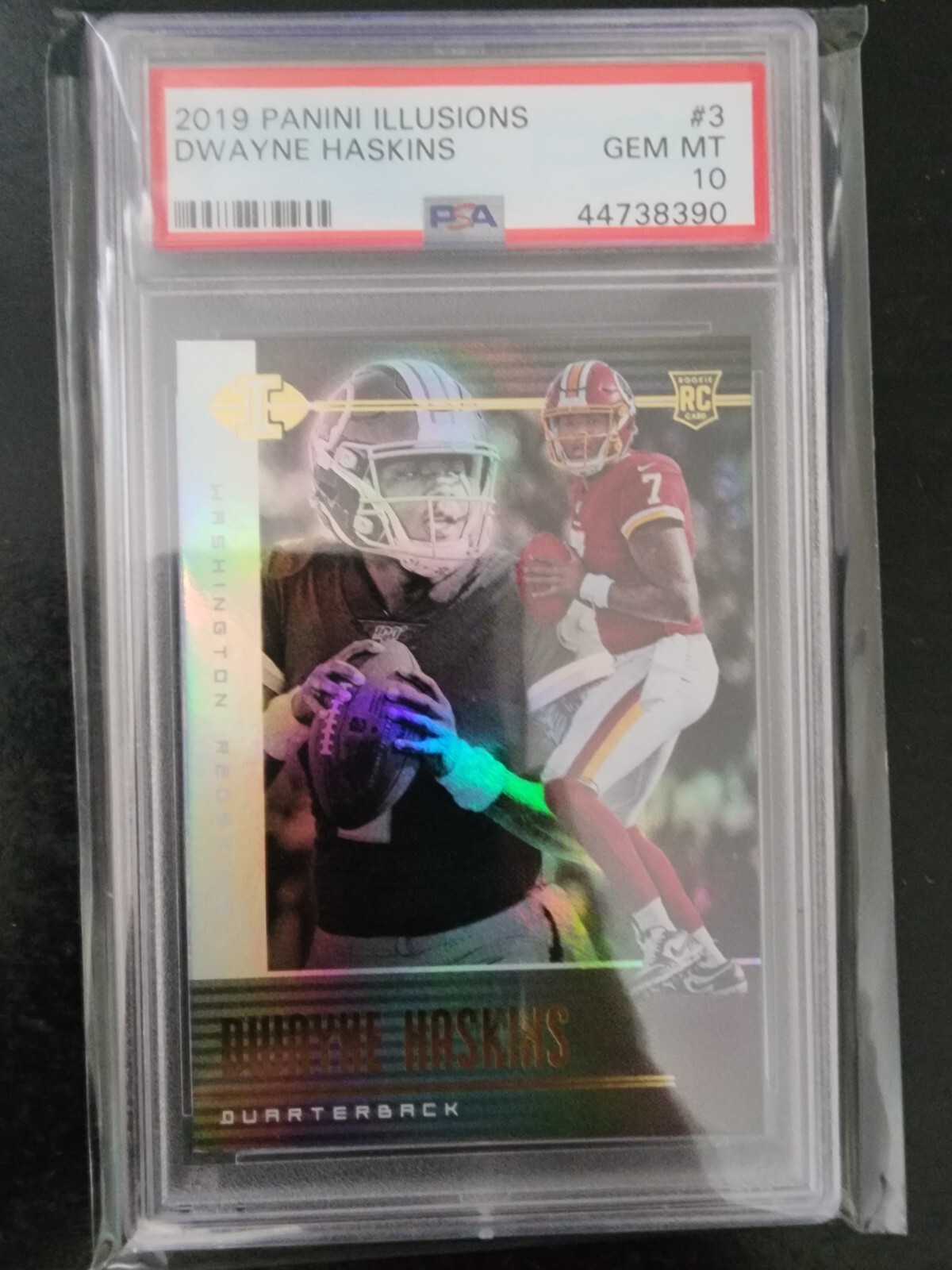 Dwayne Haskins Panini Illusions #3 Base