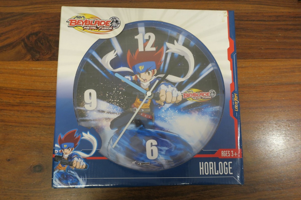 Horloge / Réveil BEYBLADE METAL FUSION - Neuf - Pour Enfants Fans De La Série
