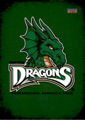 2019 Dayton Dragons Choice #NNO Header Logo Checklist - NM Baseball Card