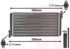VAN WEZEL Wärmetauscher Heizungskühler Innenraumheizung *** IR PLUS *** 30006109