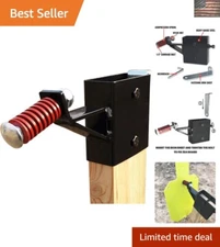 Versatile 2x4 Target Stand Hanger - Lightweight Alloy Steel for Easy Setup