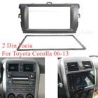<!--F#f_0-->Car Audio DVD Radio Double 2 DIN Facia Dash Panel Trim For Toyota Corolla 06-13<!--F/-->