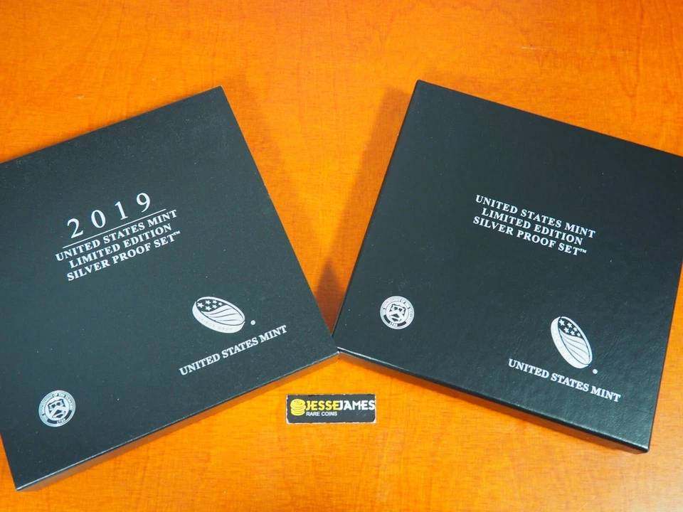 2019 S PROOF SILVER EAGLE LIMITED EDITION PROOF SET 19RC IN OGP - Image 3 of 4