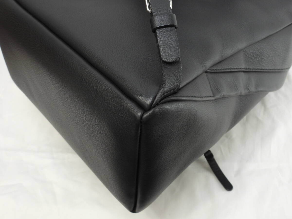 Balenciaga Backpack Medium Everyday Full Leather Black Rucksack Men's