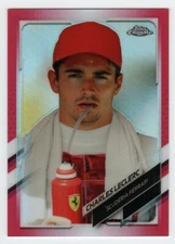 2021 Topps Chrome - Charles Leclerc - Red - 1/5 - #32