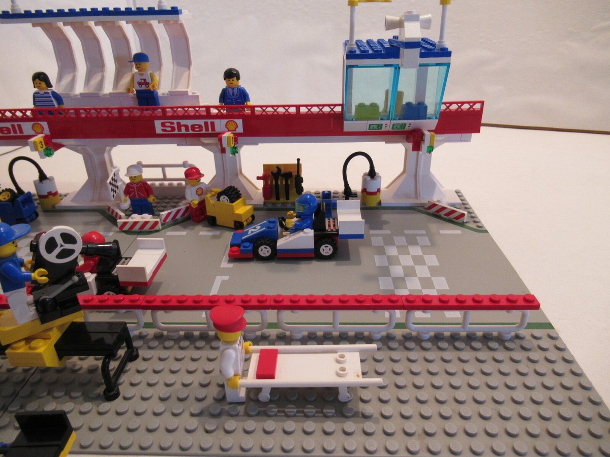AH 1 ) Lego 6395 Victory Lap Raceway Mit OVP & BA Komplett Classic 