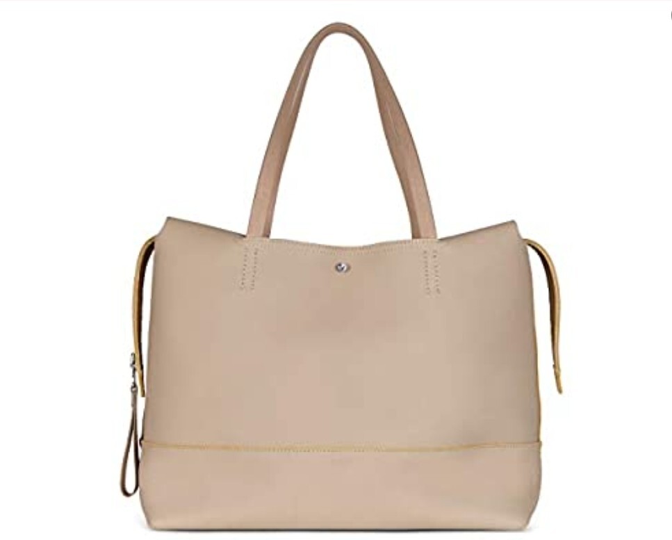 ECCO Jilin Tandem Shopper, BEIGE/MERIGOLD