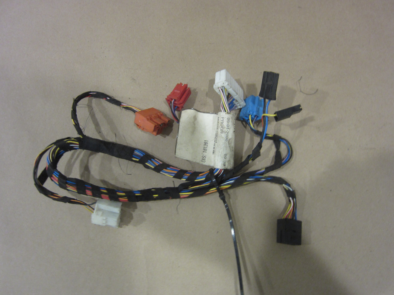 Ferrari 360  - Center Console Connection / Switch Cables - P/N 181281