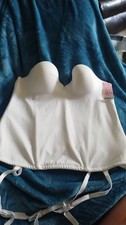 NEW Jezebel shpewear top size 32D NEW Corset Hook Back