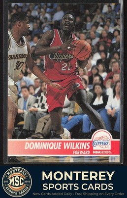 Dominique Wilkins 1994-95 Hoops #97 Los Angeles Clippers