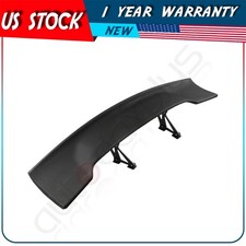 Universal 57 Adjustable Paintable Abs Wide Gt Trunk Spoiler Wing