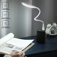 Touch Switch USB LED Reading Lamp Portable Flexible Adjustable Brightness