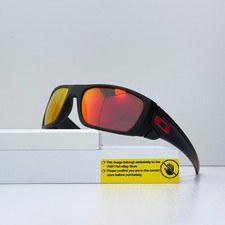 Oakley Fuel Cell OO9096 Sunglasses Matte Black Polarized Ruby Iridium Lens