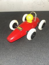 Vintage Wood Toy BRIO Race Car Made in Sweden