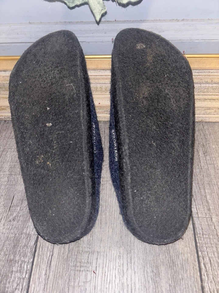 Zapatillas Birkenstock ZERMATT SHEARLING Azul Marino Lana Talla 37 En muy buen estado Acogedoras 6.5  Foto 3 de 4