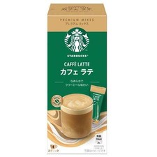 STARBUCKS Caffe Latte Instant Coffee Sticks 4p