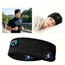 Wireless Sleep Headband Headphones Bluetooth Elastic Sleep Eye Mask Headset