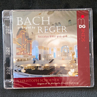 Bach/Reger Toccatas BWV 910-916 CD Christoph Schoener Orgel MDG Album