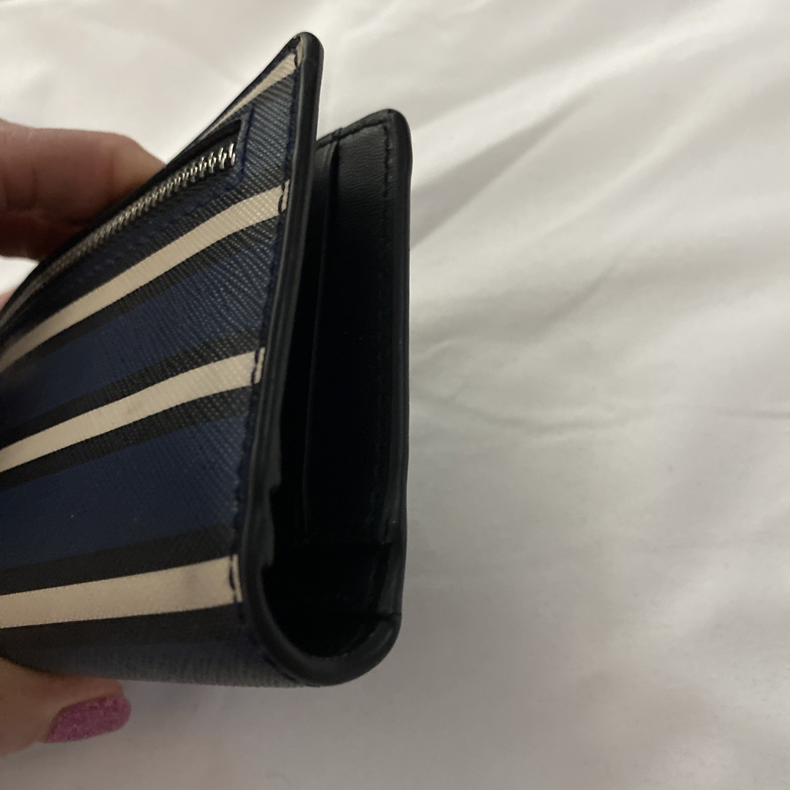 Gently Loved Certified Authentic Multicolor Strip… - image 3