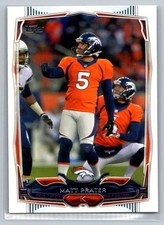 Matt Prater 2014 Topps Denver Broncos 132