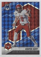 2022 Panini Mosaic Draft Picks Mosaic Blue Prizm 60/75 Cooper Kupp #39 rf2