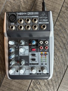 Behringer XENYX Q502USB 5-input Mixer With USB