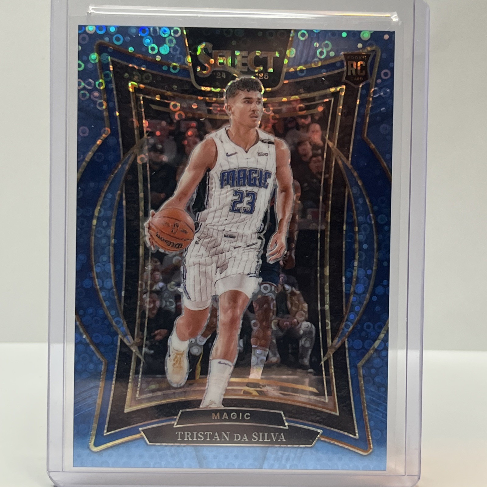 2024 Select Concourse Light Blue Disco Prizm /99 Tristan da Silva Color Match RC