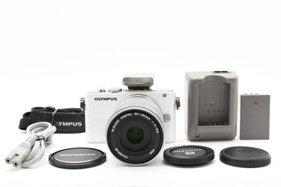 OLYMPUS PEN Lite E-PL3 12.3MP Camera White w/40-150mm Lens [Exc+++] Japan #B763