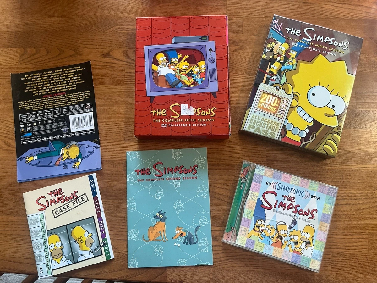 The Simpsons 5 Season DVDs & Blu-ray Discs for sale | eBay