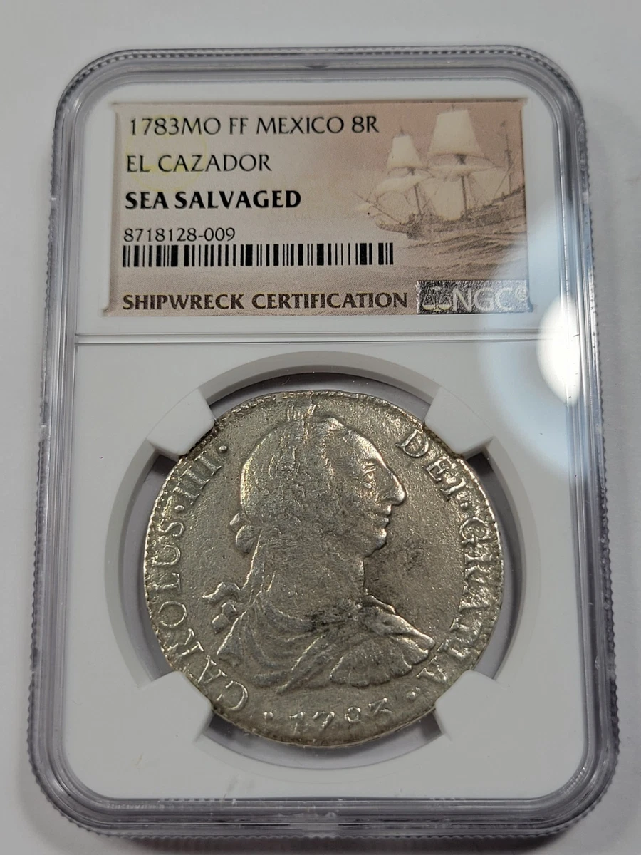アントニオ·ゴンザレス·コラード若者たち真作油彩10号ebay45万75万でした 8 Reales NGC 1783 Year Colonial Mexico Coins (Pre - 1821) for sale