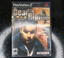 Dead to Rights (Sony PlayStation 2 PS2 Complete CIB W/ Registration Card- TESTED