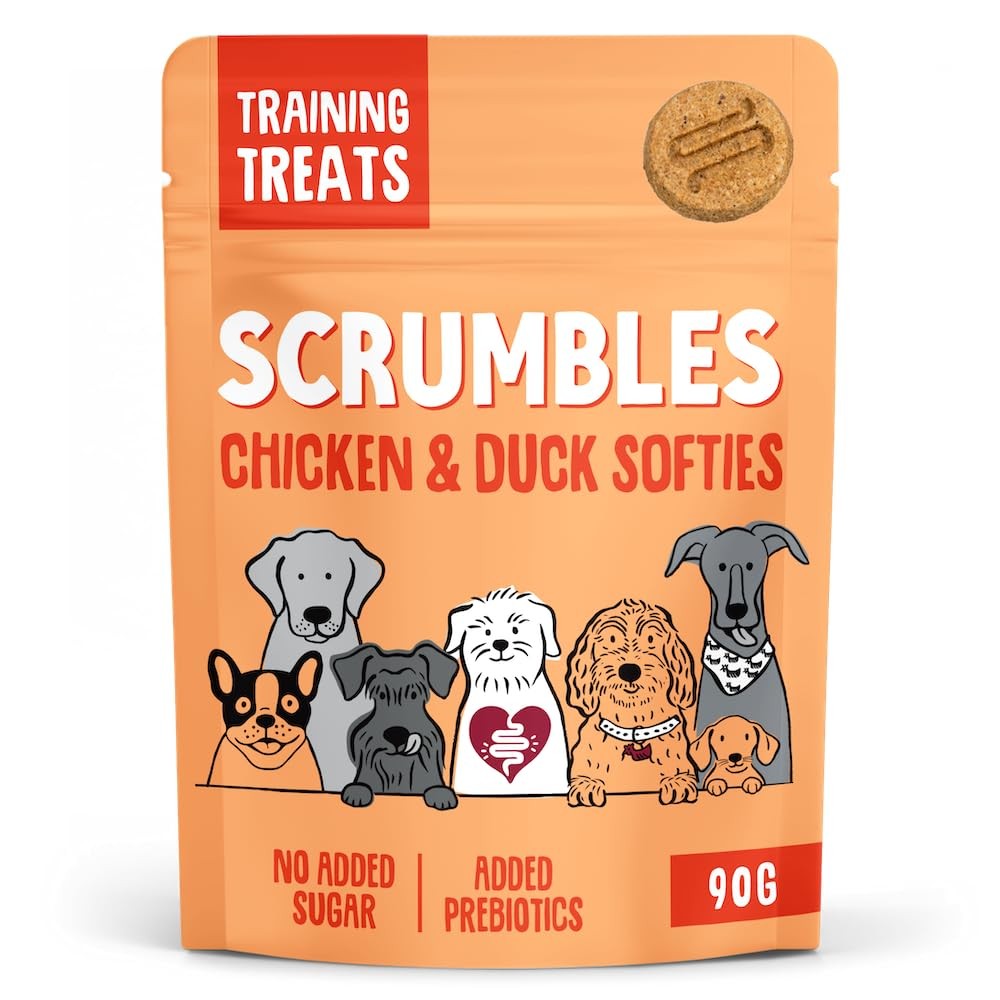 Scrumbles Softies Training Treats - Chicken & Duck - Saver Pack: 8 X 90G - Image 2