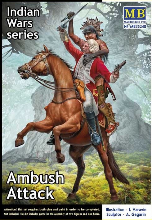 MAS35248 - Masterbox 1:35 - Indian Wars, Ambush Attack