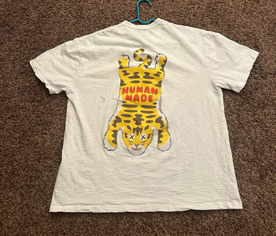 HUMAN MADE Tiger Graphic Short Sleeve Tee Size XL | eBay