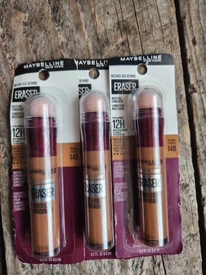 (Lot of 3) Maybelline Instant Age Rewind Eraser Shade #148 Concealer